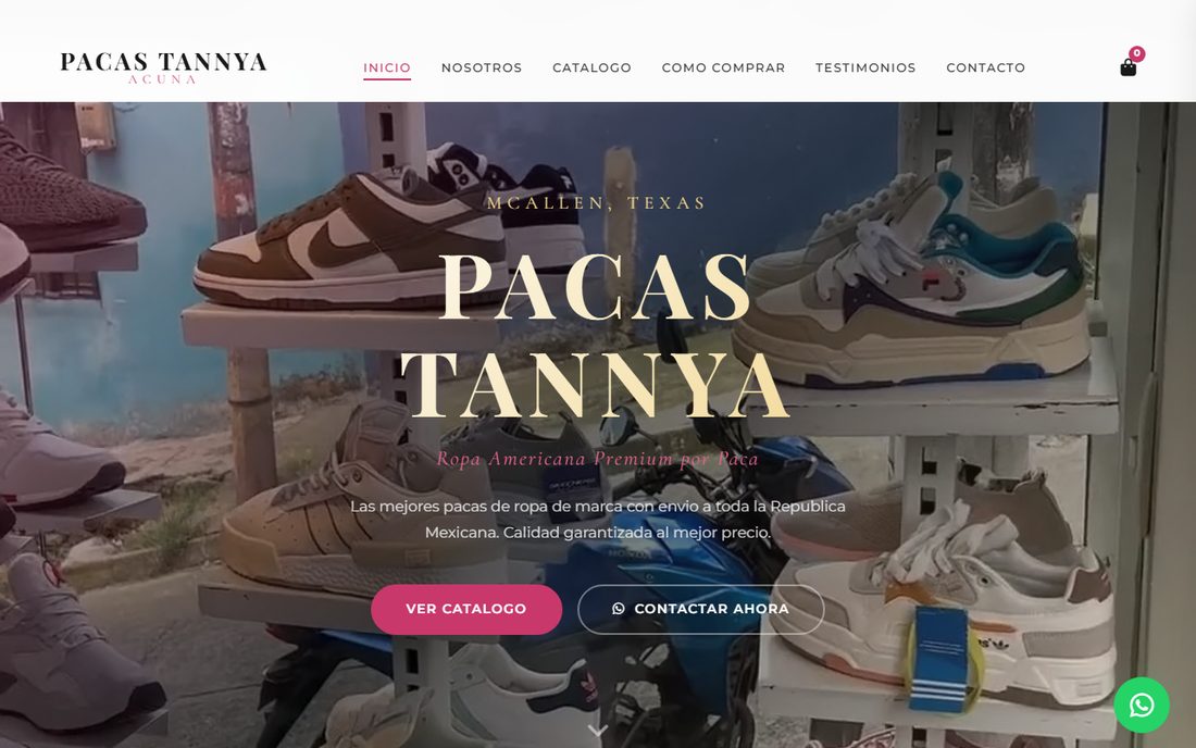 Pacas Tannya — tienda de ropa americana